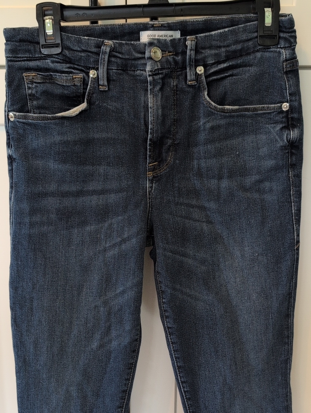 Good American Good Legs, Wmns Dark Blue Jeans Sz 6/28, STL GLRE899T